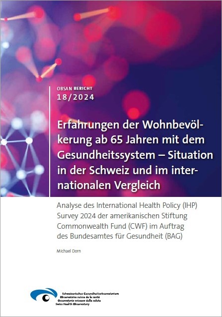 Obsan Bericht 18/2024