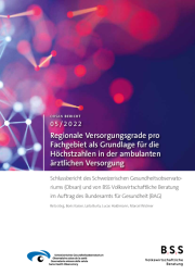 Obsan Bericht 05/2022 Publication cover