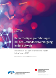 Obsan Bericht 08/2023 Publication cover