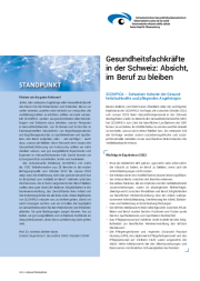 Obsan Bulletin 09/2024 Publication cover