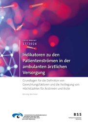 Obsan Bericht 17/2024 Publication cover